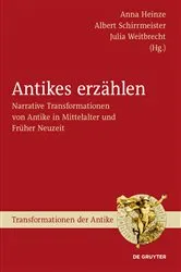 Book cover of Antikes erzählen by Anna Heinze