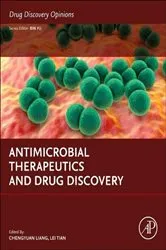 Book cover of Antimicrobial Therapeutics and Drug Discovery by Chengyuan Liang PhD