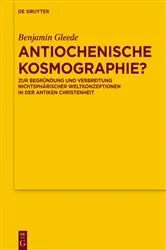 Book cover of Antiochenische Kosmographie? by Benjamin Gleede