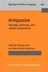 Book cover of Antipassive by Katarzyna Janic