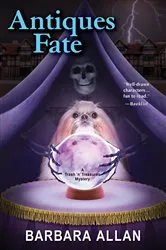 Book cover of Antiques Fate by Barbara Allan