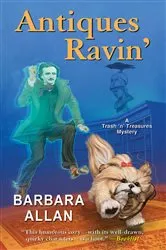 Book cover of Antiques Ravin' by Barbara Allan