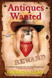 Book cover of Antiques Wanted by Barbara Allan
