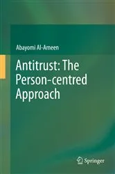 Book cover of Antitrust: The Person-centred Approach by Abayomi Al-Ameen