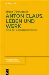 Book cover of Anton Claus. Leben und Werk by Simon Wirthensohn