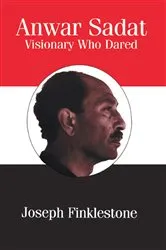Book cover of Anwar Sadat by Joseph Finklestone