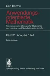 Book cover of Anwendungsorientierte Mathematik (3rd ed.) by Gert Böhme