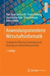 Book cover of Anwendungsorientierte Wirtschaftsinformatik (7th ed.) by Paul Alpar