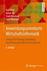 Book cover of Anwendungsorientierte Wirtschaftsinformatik (9th ed.) by Paul Alpar