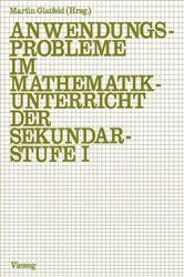 Book cover of Anwendungsprobleme im Mathematikunterricht der Sekundarstufe I by Unknown