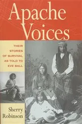 Book cover of Apache Voices by Sherry Robinson