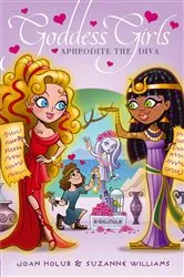 Book cover of Aphrodite the Diva by Joan Holub