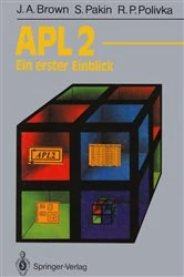 Book cover of APL2 by James A. Brown