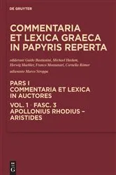 Book cover of Apollonius Rhodius - Aristides by Guido Bastianini