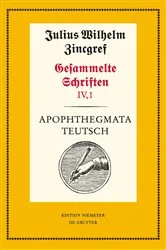 Book cover of Apophthegmata teutsch by Dieter Mertens