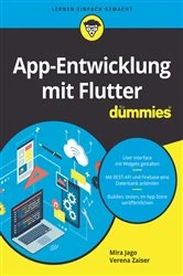Book cover of App-Entwicklung mit Flutter für Dummies by Mira Jago