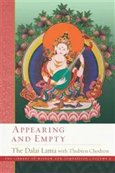 Book cover of Appearing and Empty by Dalai Lama