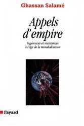 Book cover of Appels d'empire by Ghassan Salamé