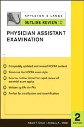 Book cover of Appleton & Lange Outline Review for the Physician Assistant Examination, Second Edition (2nd ed.) by Unknown