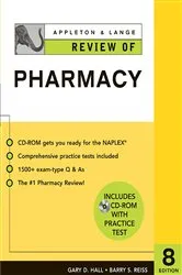 Book cover of Appleton & Lange Review of Pharmacy (Book) (8th ed.) by Gary D. Hall