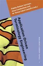 Book cover of Application-Driven Terminology Engineering by Unknown