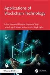 Book cover of Applications of Blockchain Technology by Arvind Mewada