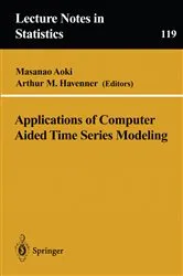 Book cover of Applications of Computer Aided Time Series Modeling by Unknown