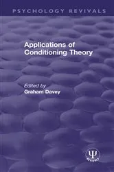 Book cover of Applications of Conditioning Theory by Graham Davey