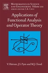 Book cover of Applications of Functional Analysis and Operator Theory (2nd ed.) by V. Hutson