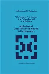 Book cover of Applications of Group-Theoretical Methods in Hydrodynamics by V.K. Andreev