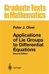 Book cover of Applications of Lie Groups to Differential Equations (2nd ed.) by Unknown