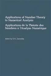Book cover of Applications of Number Theory to Numerical Analysis by Unknown