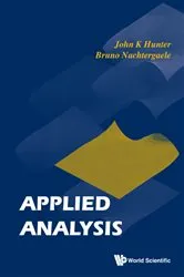 Book cover of Applied Analysis by John K Hunter