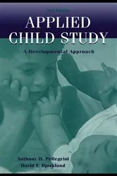 Book cover of Applied Child Study (3rd ed.) by Anthony D. Pellegrini