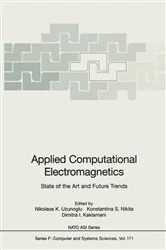 Book cover of Applied Computational Electromagnetics by Nikolaos K. Uzunoglu