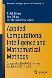 Book cover of Applied Computational Intelligence and Mathematical Methods by Radek Silhavy