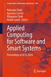 Book cover of Applied Computing for Software and Smart Systems by Nabendu Chaki