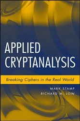 Book cover of Applied Cryptanalysis by Mark Stamp