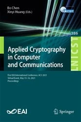Book cover of Applied Cryptography in Computer and Communications by Bo Chen