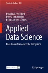 Book cover of Applied Data Science by Douglas G. Woolford