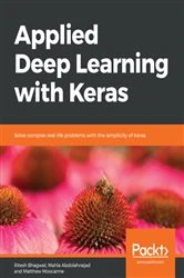 Book cover of Applied Deep Learning with Keras by Ritesh Bhagwat