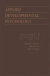 Book cover of Applied Developmental Psychology by Frederick J Morrison