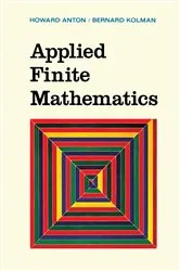 Book cover of Applied Finite Mathematics by Howard Anton
