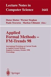 Book cover of Applied Formal Methods - FM-Trends 98 by Dieter Hutter