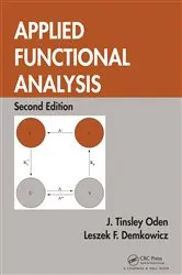 Book cover of Applied Functional Analysis (2nd ed.) by J. Tinsley Oden