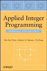 Book cover of Applied Integer Programming by Der-San Chen
