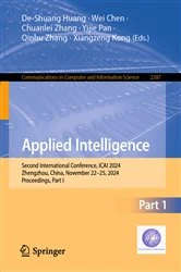 Book cover of Applied Intelligence by De-Shuang Huang