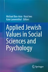 Book cover of Applied Jewish Values in Social Sciences and Psychology by Michael Ben-Avie