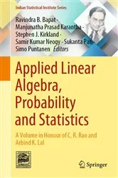 Book cover of Applied Linear Algebra, Probability and Statistics by Ravindra B. Bapat