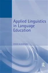 Book cover of Applied Linguistics in Language Education by Steven McDonough